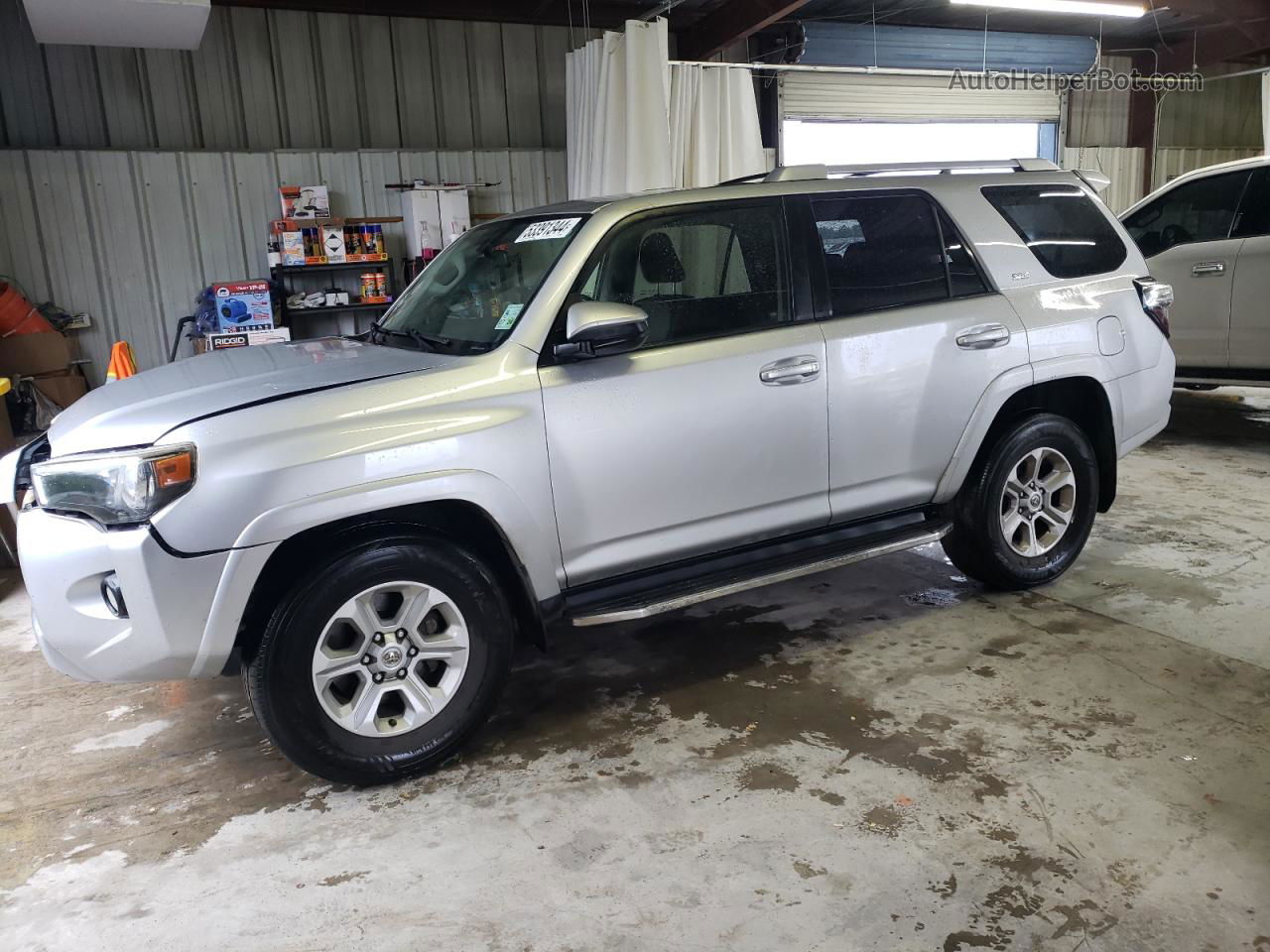 2014 Toyota 4runner Sr5 Silver vin: JTEZU5JR8E5078330