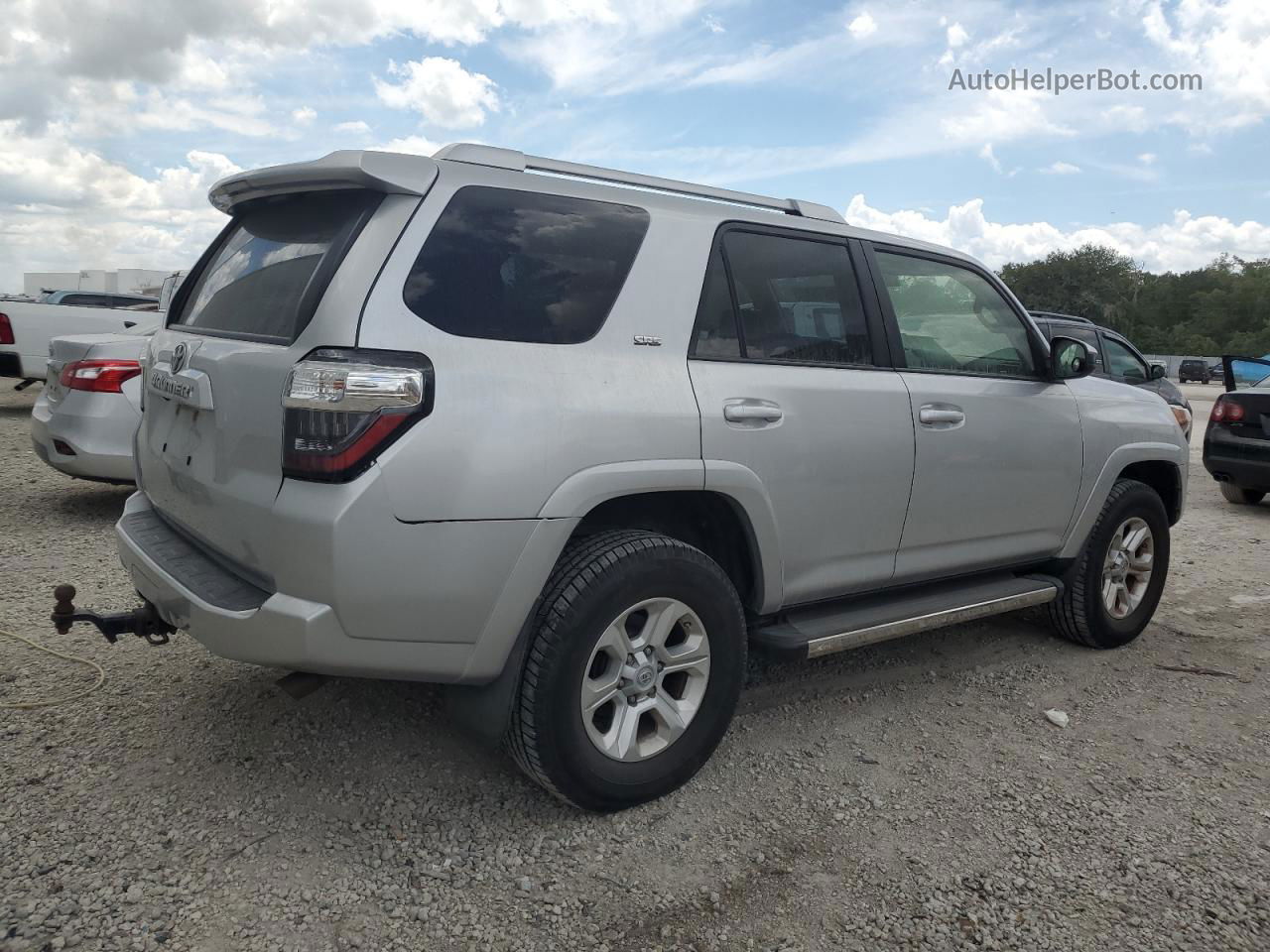 2014 Toyota 4runner Sr5 Серебряный vin: JTEZU5JR8E5082216