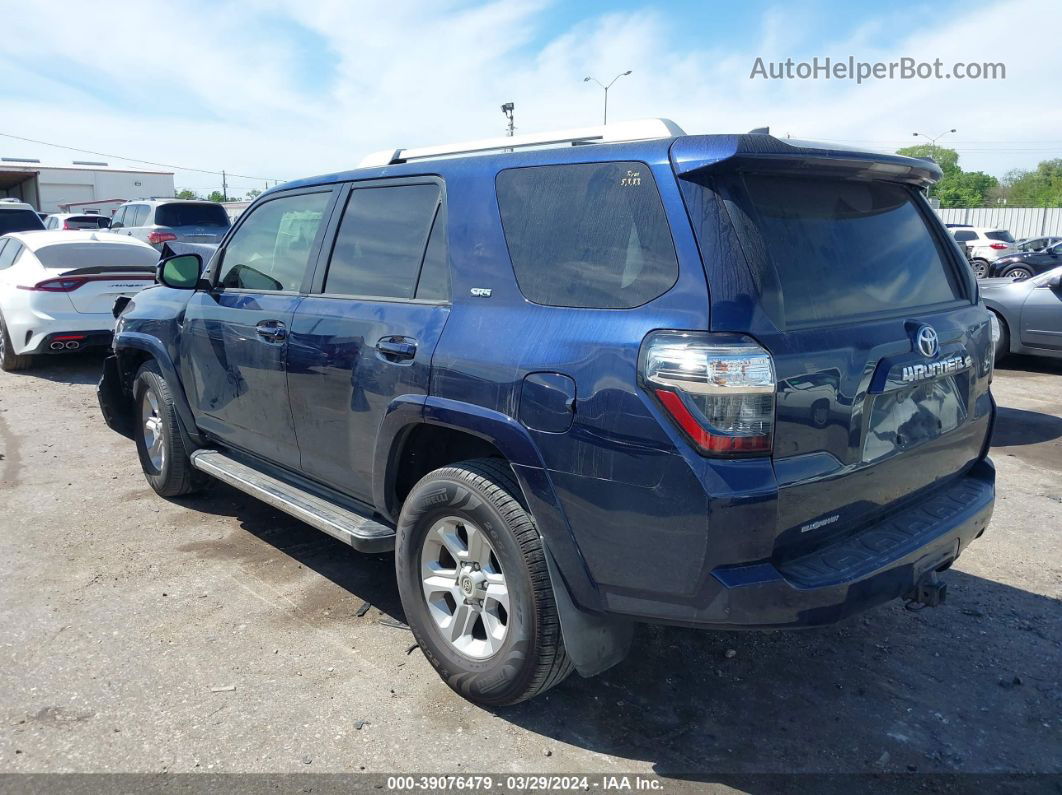 2017 Toyota 4runner Sr5 Dark Blue vin: JTEZU5JR8H5148770