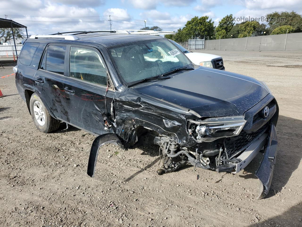 2017 Toyota 4runner Sr5 Black vin: JTEZU5JR8H5150017