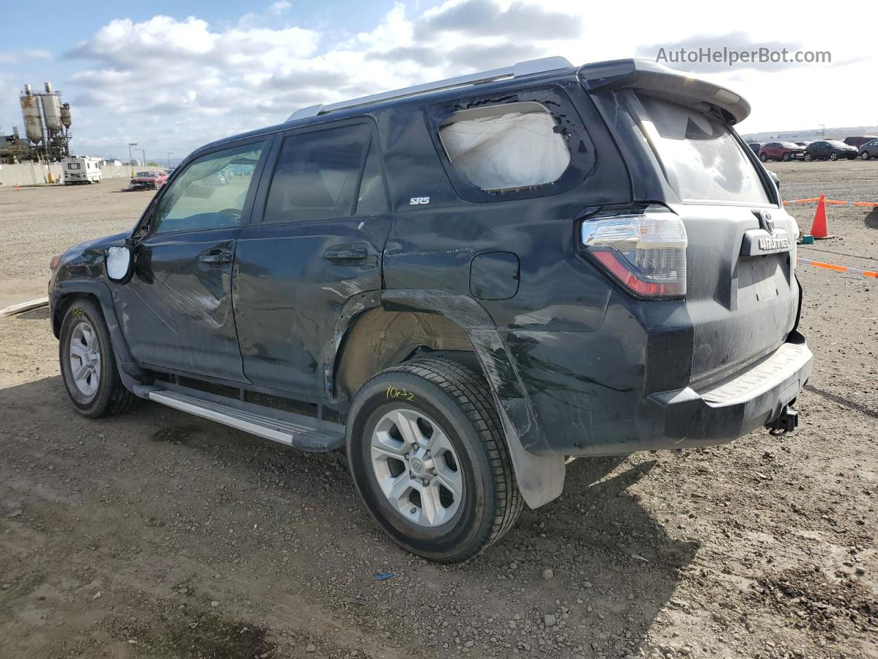 2017 Toyota 4runner Sr5 Black vin: JTEZU5JR8H5150017