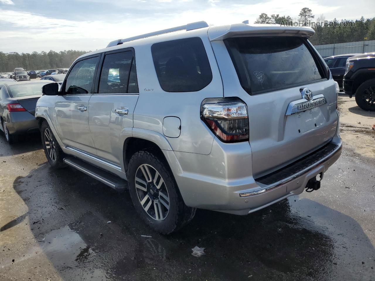 2017 Toyota 4runner Sr5 Silver vin: JTEZU5JR9H5153718