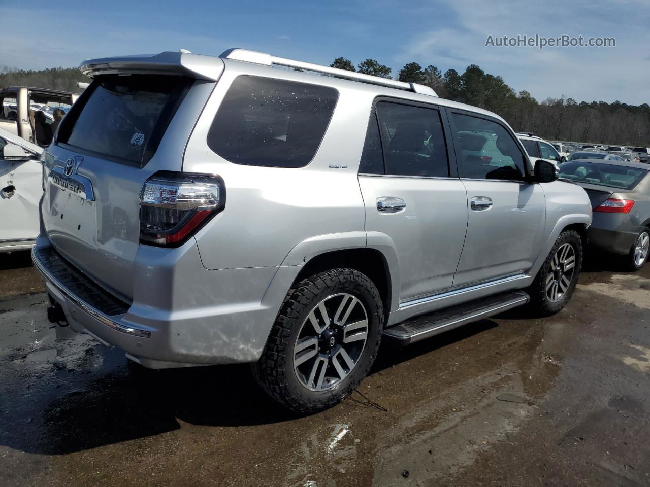 2017 Toyota 4runner Sr5 Silver vin: JTEZU5JR9H5153718