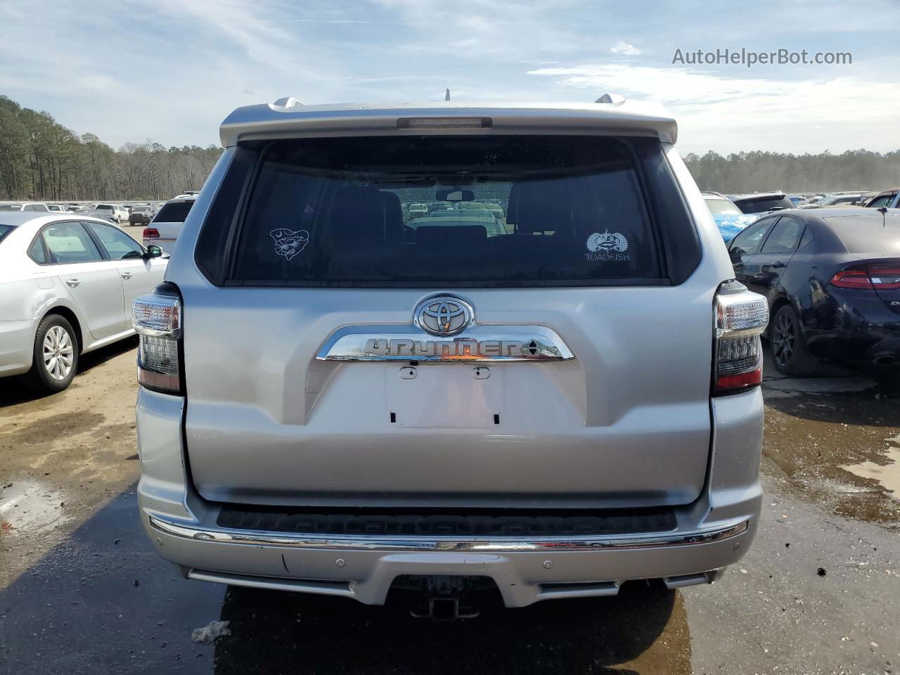 2017 Toyota 4runner Sr5 Silver vin: JTEZU5JR9H5153718