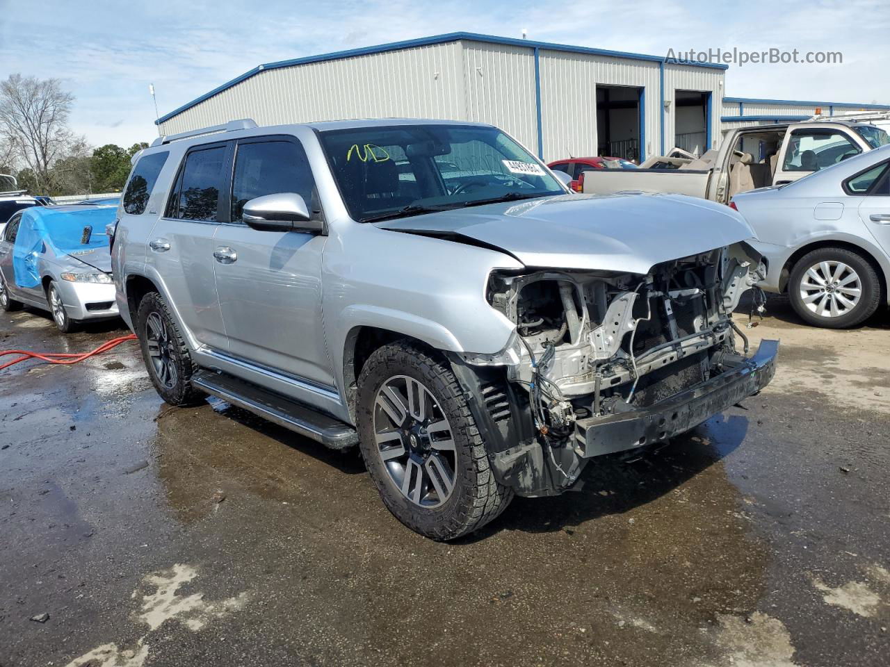 2017 Toyota 4runner Sr5 Silver vin: JTEZU5JR9H5153718