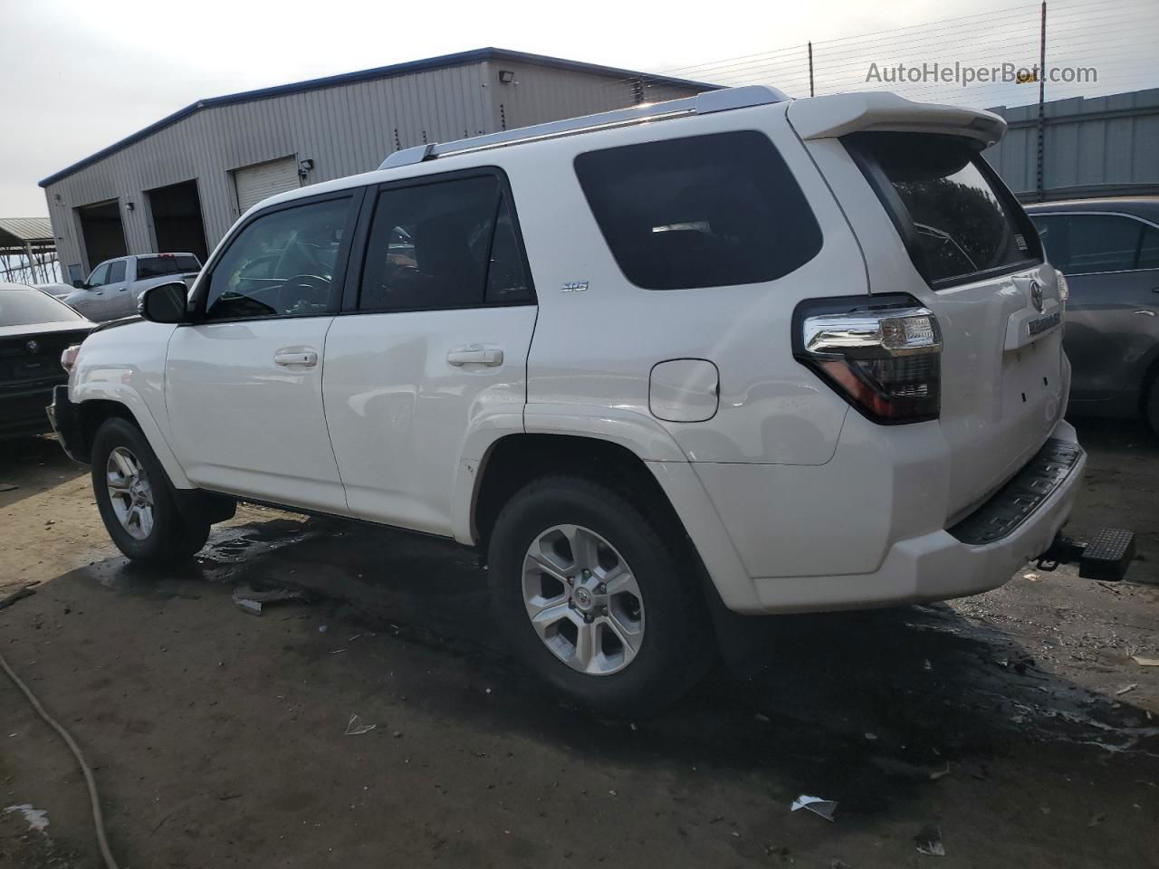 2017 Toyota 4runner Sr5 White vin: JTEZU5JR9H5154318