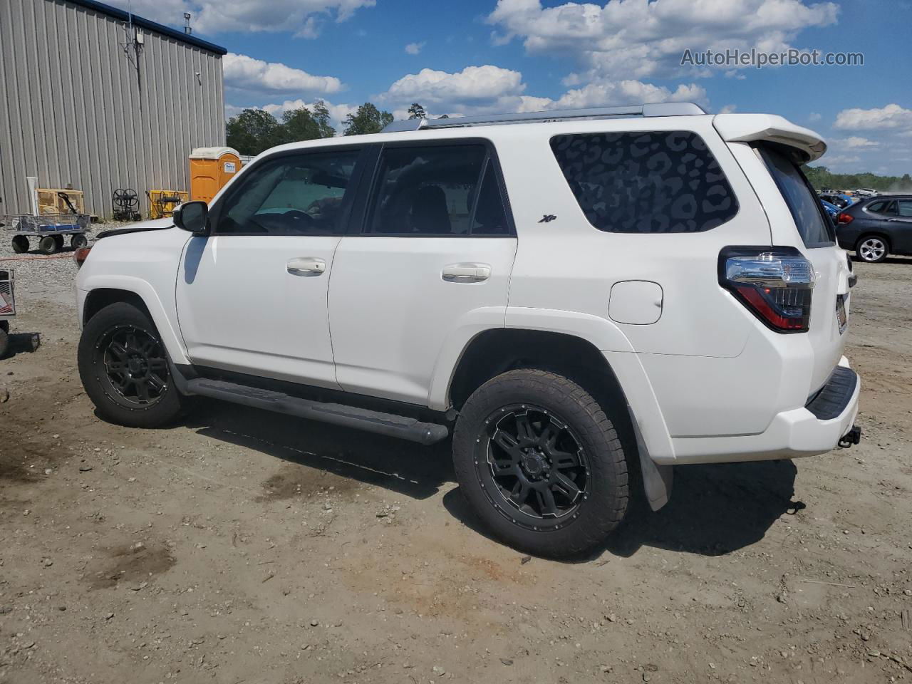 2017 Toyota 4runner Sr5 White vin: JTEZU5JR9H5156781