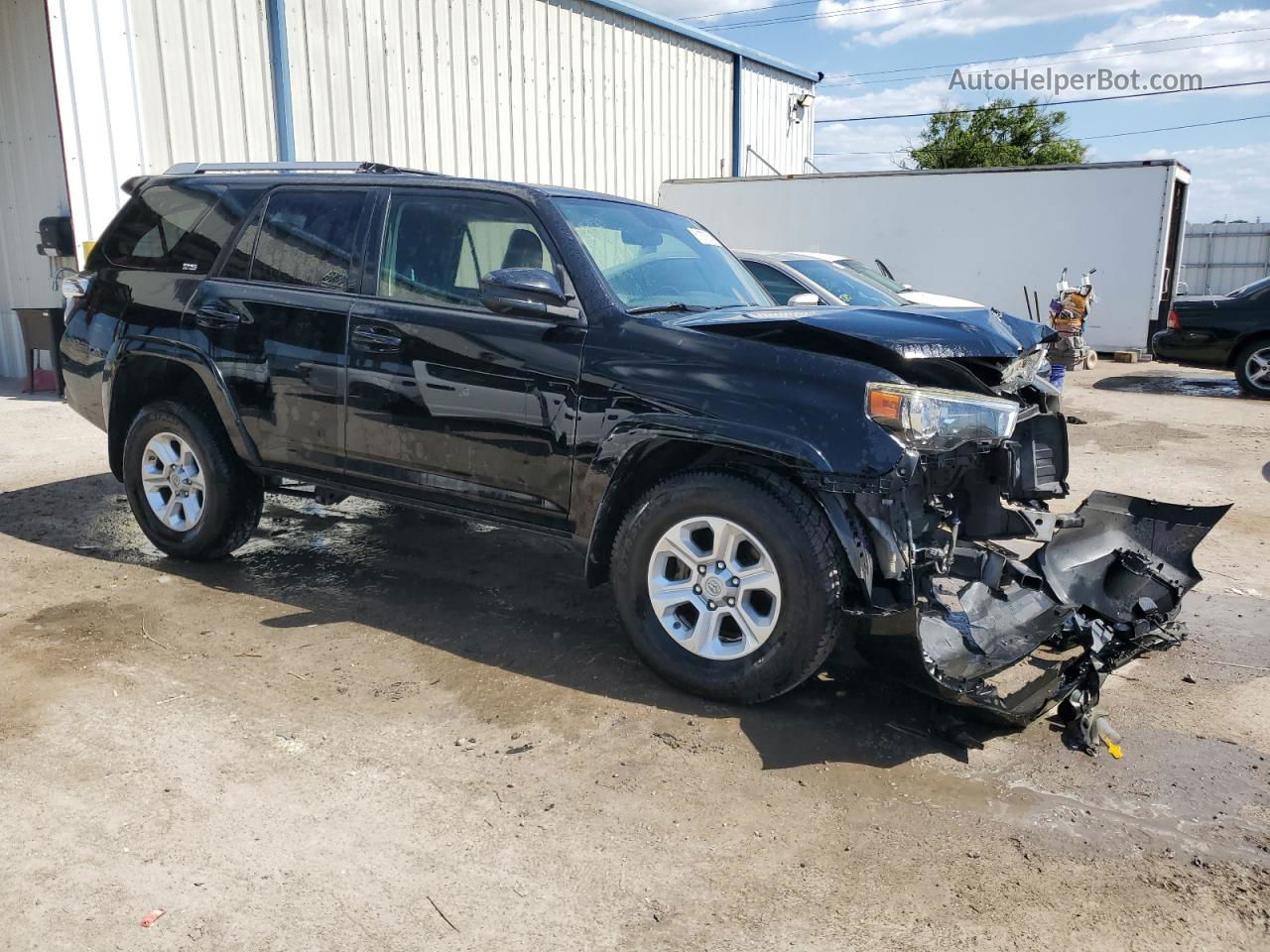 2014 Toyota 4runner Sr5 Black vin: JTEZU5JRXE5064753