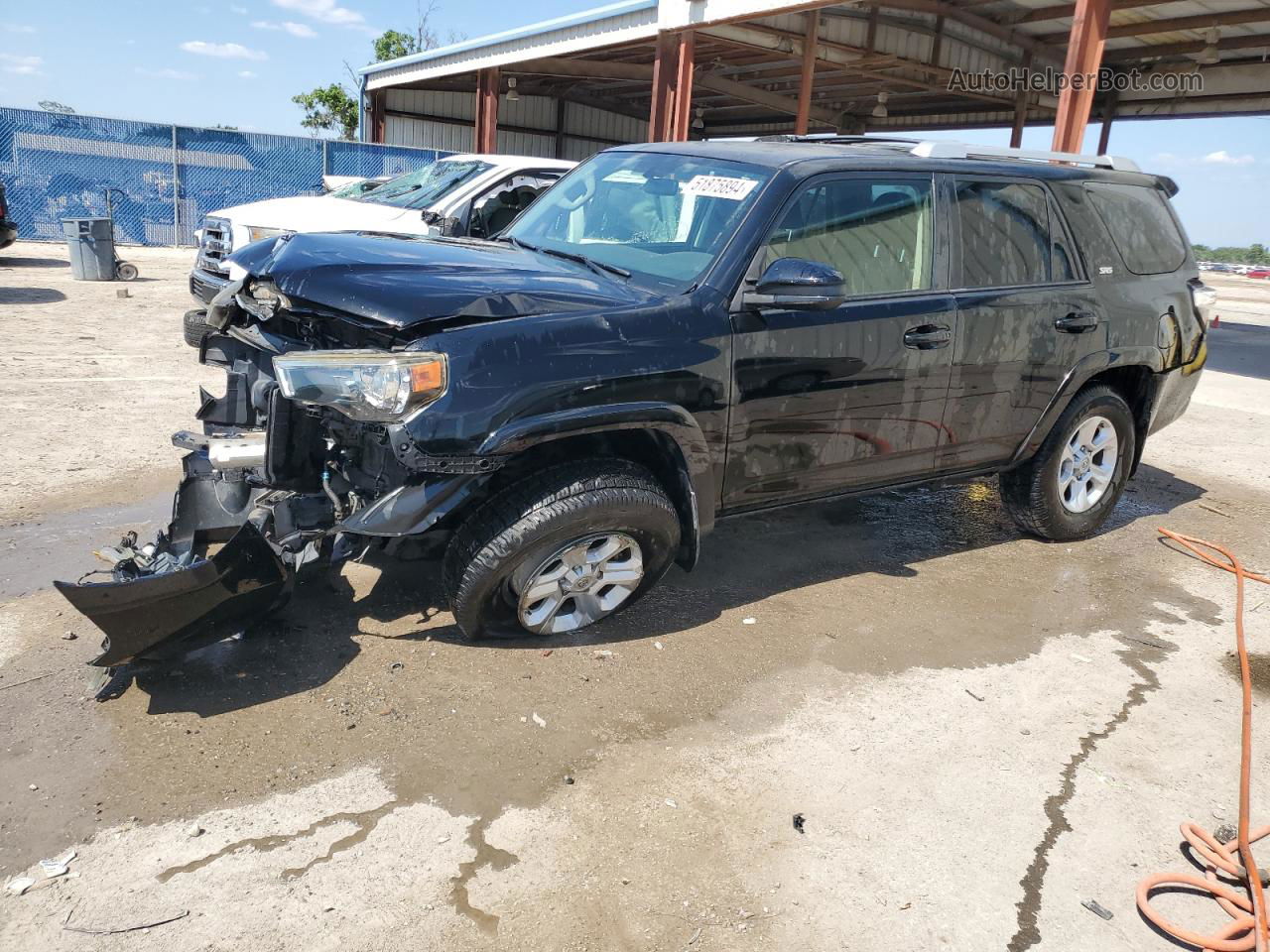 2014 Toyota 4runner Sr5 Black vin: JTEZU5JRXE5064753