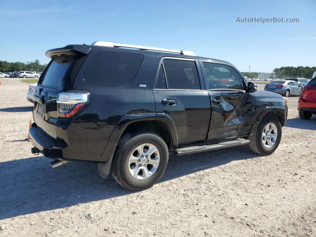 2014 Toyota 4runner Sr5 Black vin: JTEZU5JRXE5083593