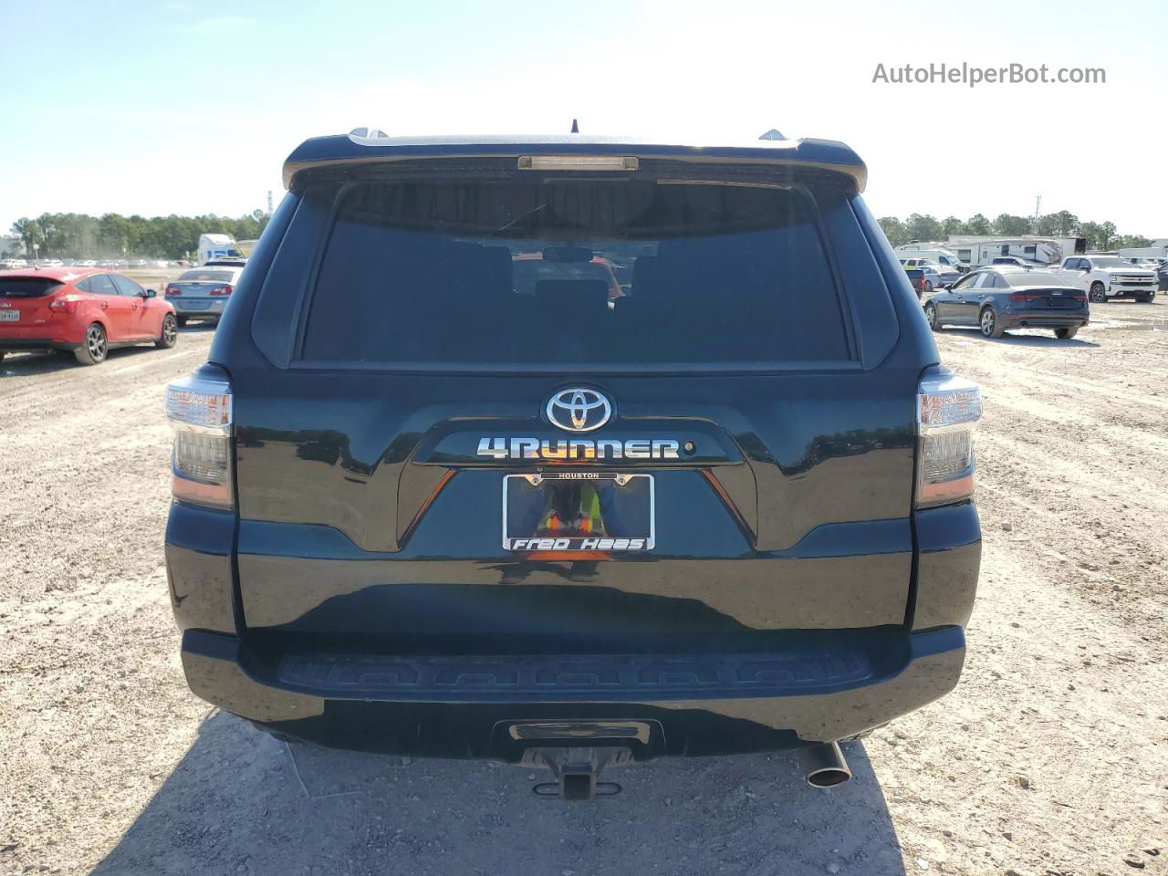 2014 Toyota 4runner Sr5 Black vin: JTEZU5JRXE5083593