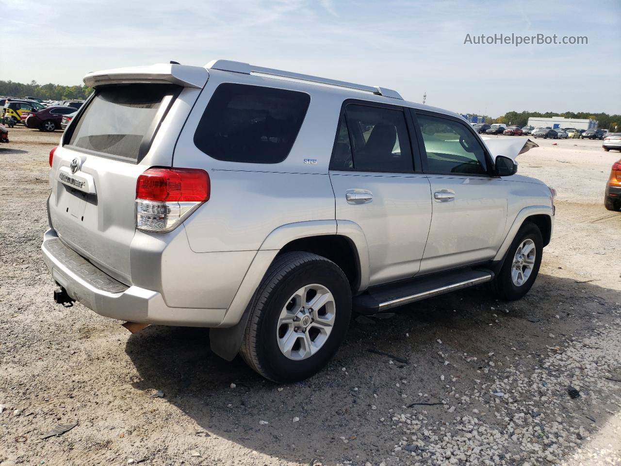 2017 Toyota 4runner Sr5 Silver vin: JTEZU5JRXH5155381