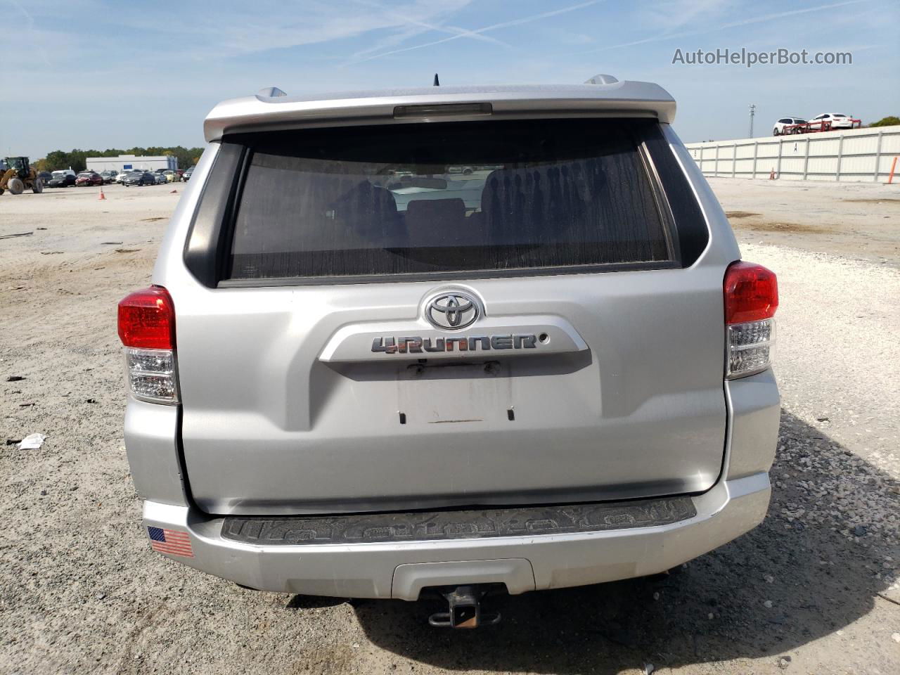 2017 Toyota 4runner Sr5 Silver vin: JTEZU5JRXH5155381