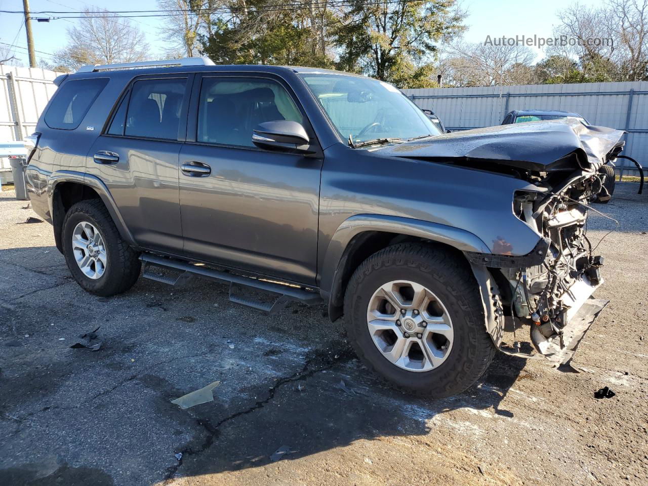 2017 Toyota 4runner Sr5 Серый vin: JTEZU5JRXH5160161