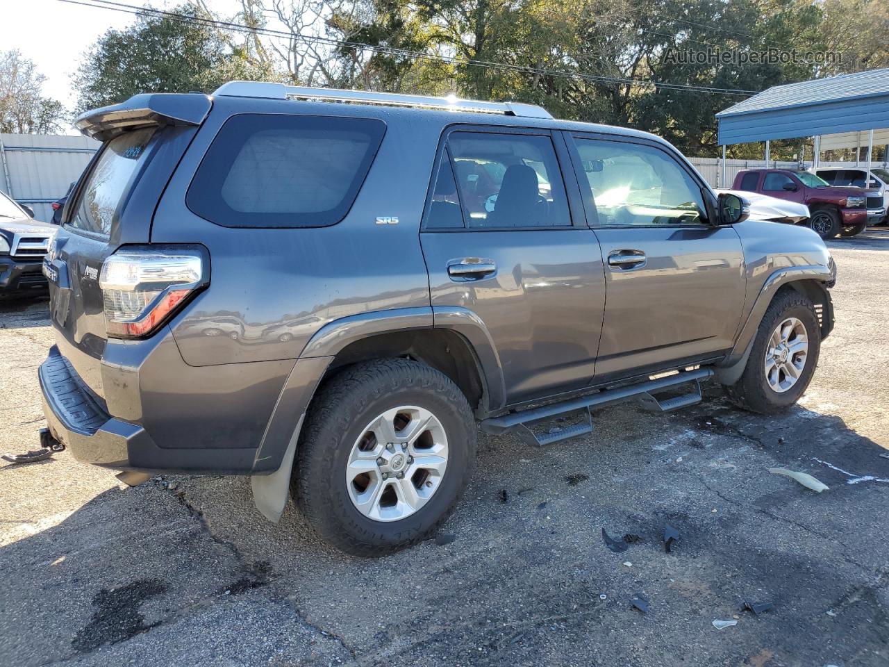 2017 Toyota 4runner Sr5 Gray vin: JTEZU5JRXH5160161