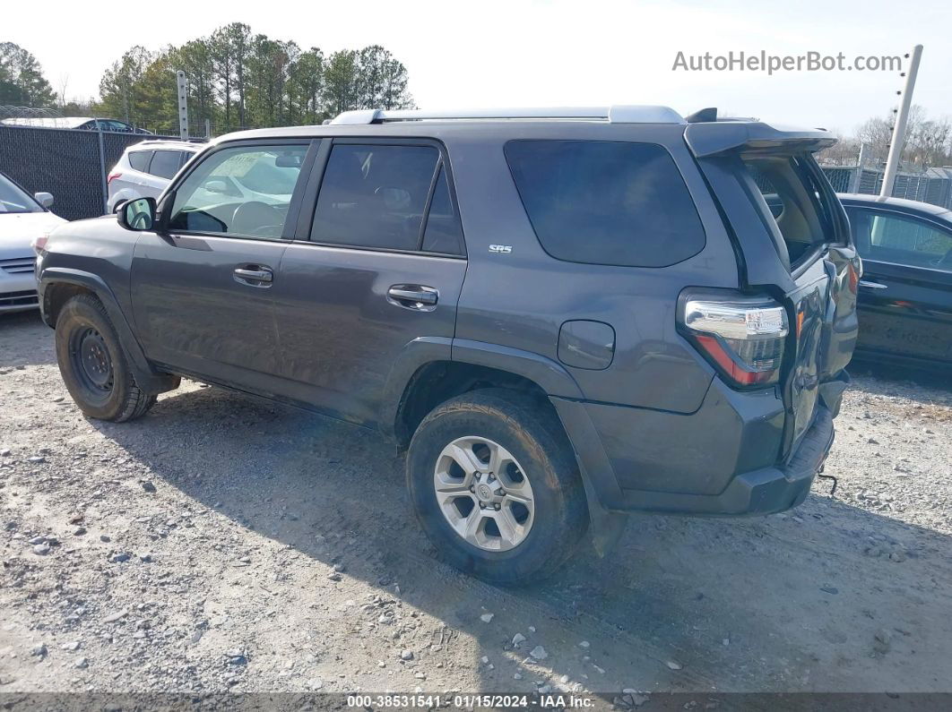 2017 Toyota 4runner Sr5 Gray vin: JTEZU5JRXH5162427