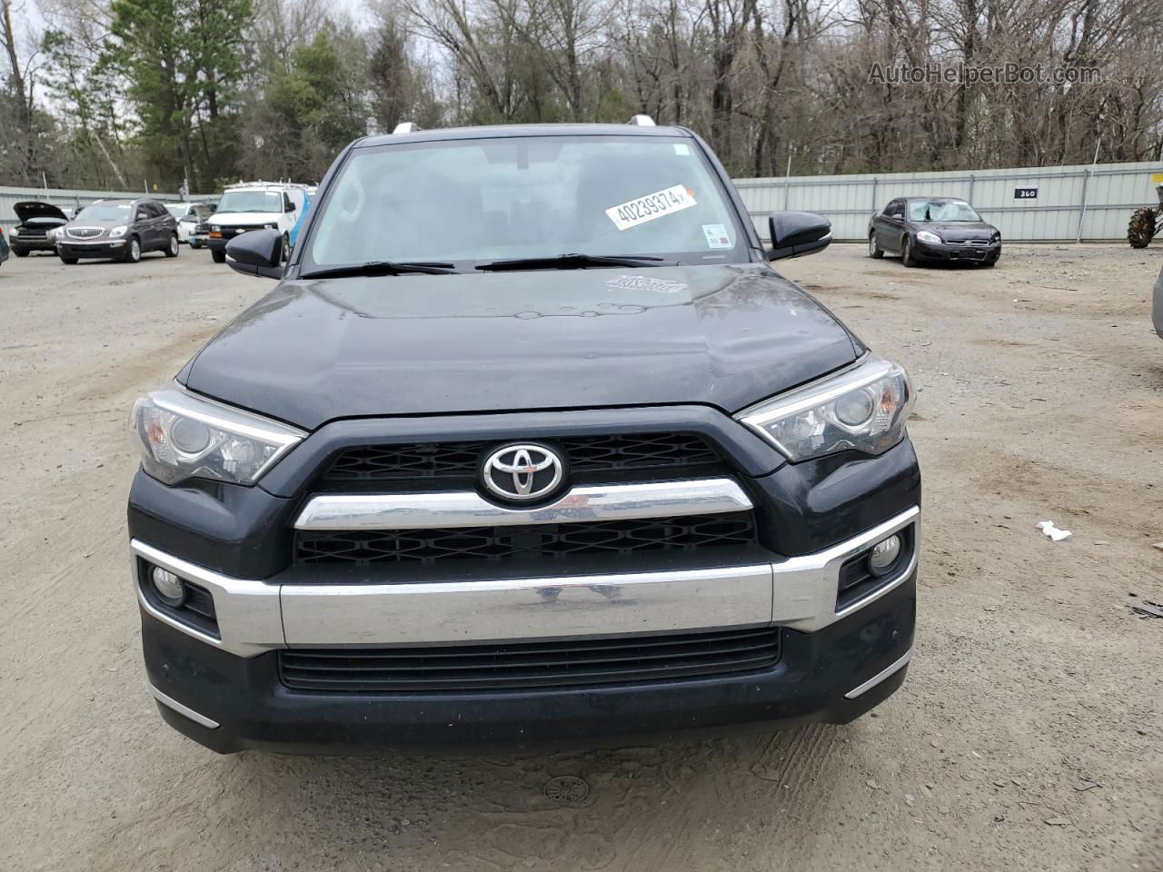 2017 Toyota 4runner Sr5 Black vin: JTEZU5JRXH5164985