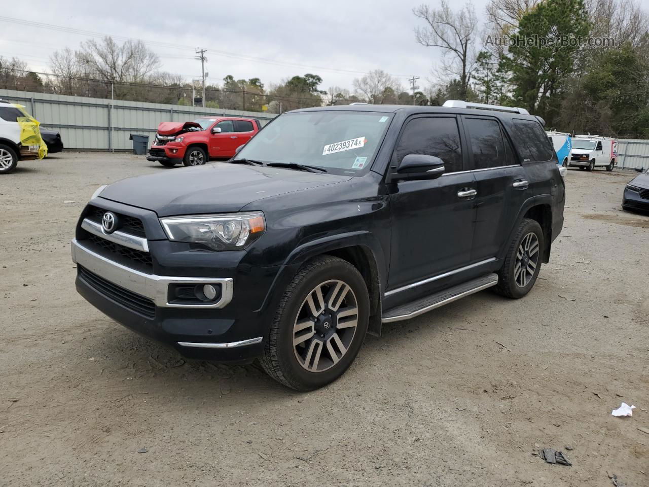 2017 Toyota 4runner Sr5 Black vin: JTEZU5JRXH5164985