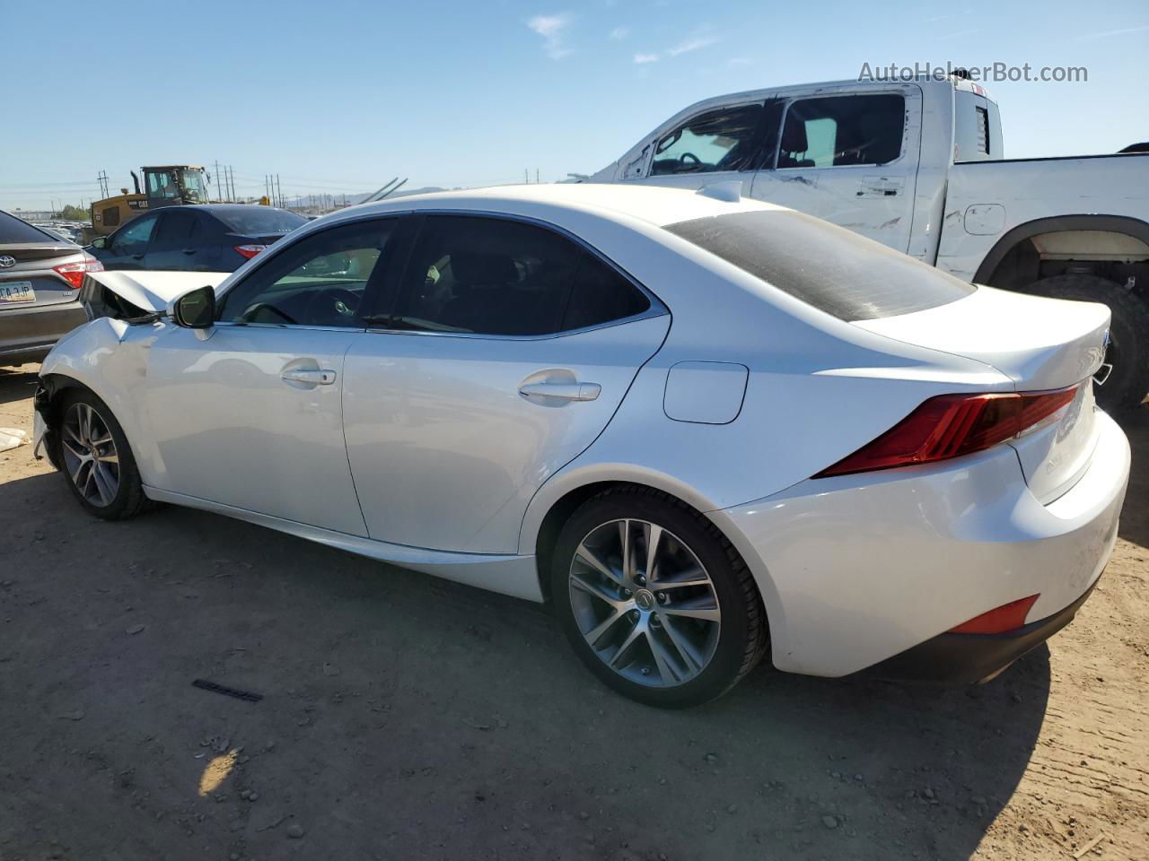 2020 Lexus Is 300 White vin: JTHAA1D21L5102464