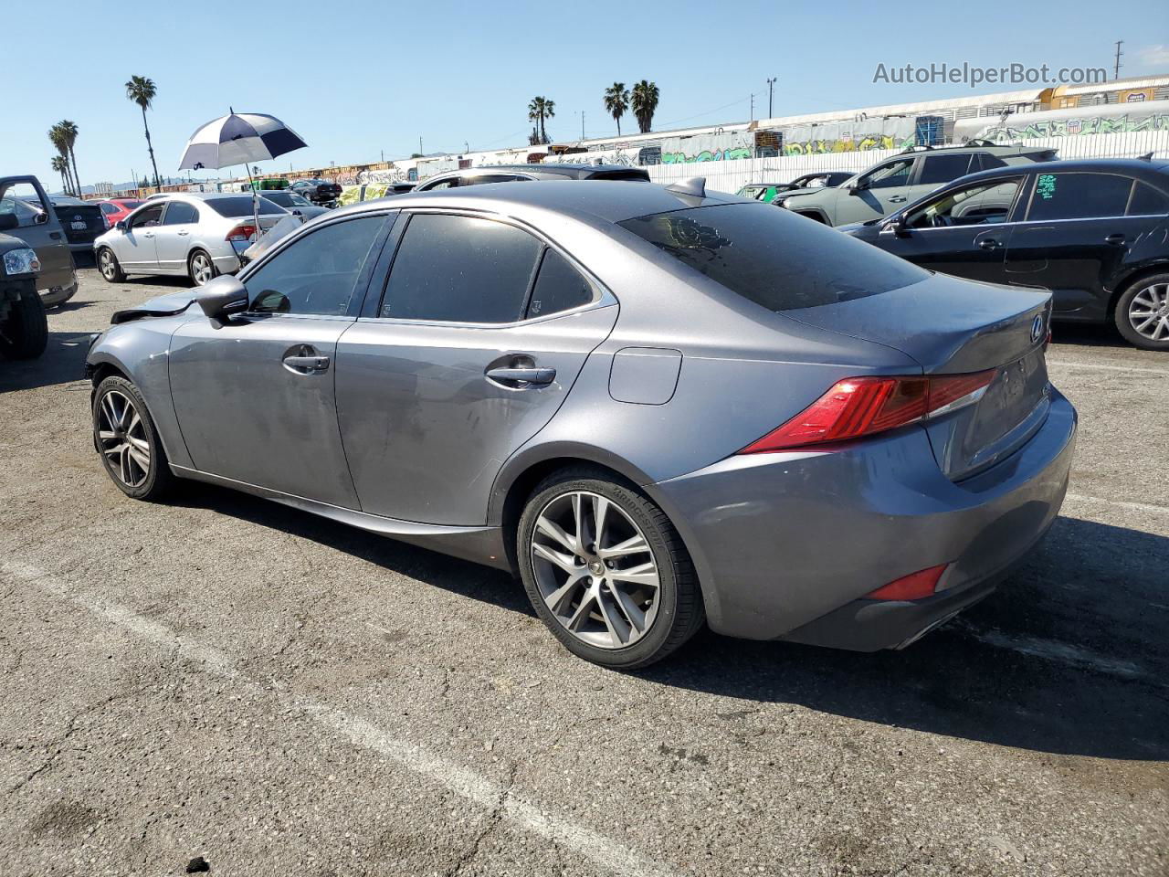 2020 Lexus Is 300 Charcoal vin: JTHAA1D21L5102870