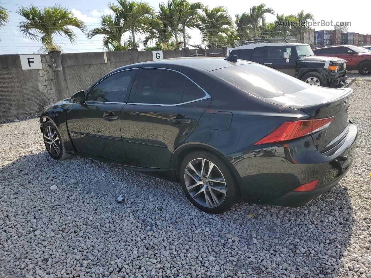 2020 Lexus Is 300 Black vin: JTHAA1D21L5108653