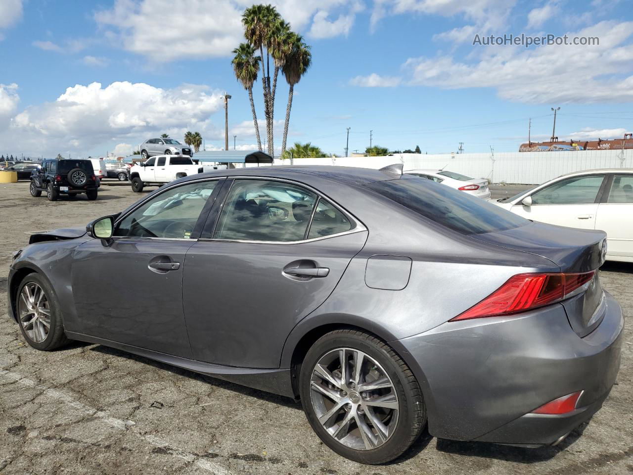 2020 Lexus Is 300 Gray vin: JTHAA1D23L5104135