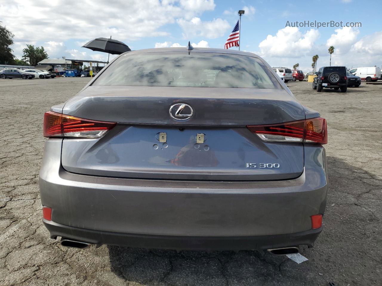 2020 Lexus Is 300 Gray vin: JTHAA1D23L5104135