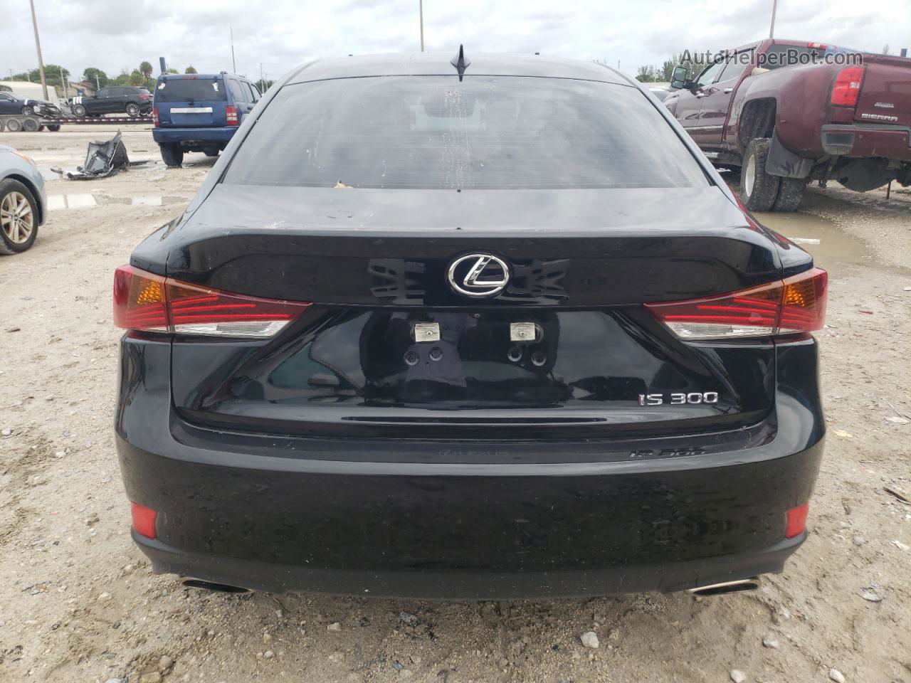 2020 Lexus Is 300 Black vin: JTHAA1D24L5107836