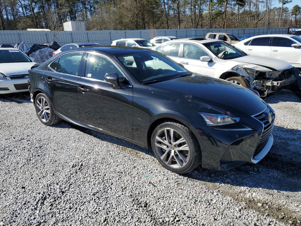 2020 Lexus Is 300 Black vin: JTHAA1D25L5108400