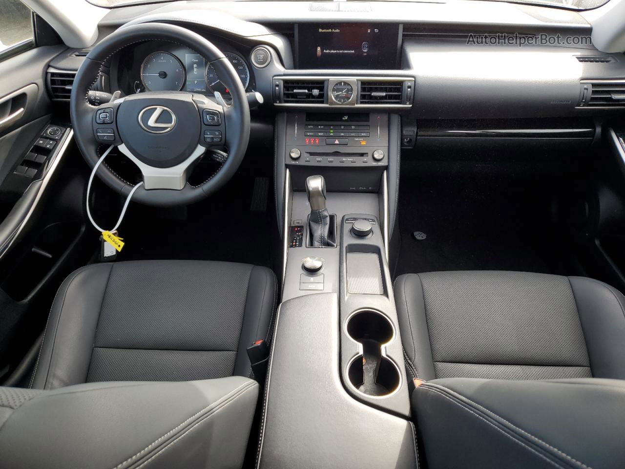 2020 Lexus Is 300 White vin: JTHAA1D25L5108851