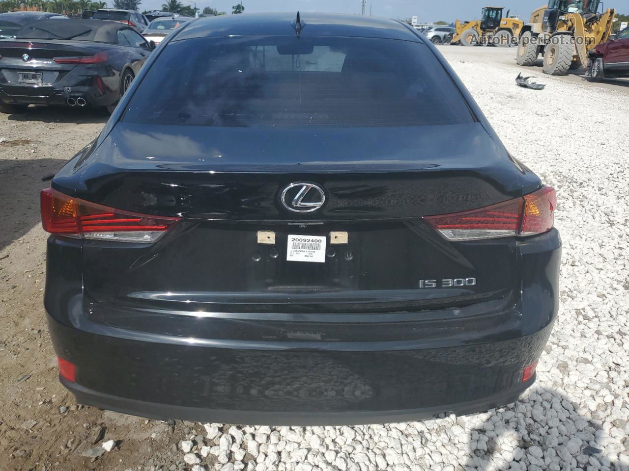 2020 Lexus Is 300 Black vin: JTHAA1D29L5101336