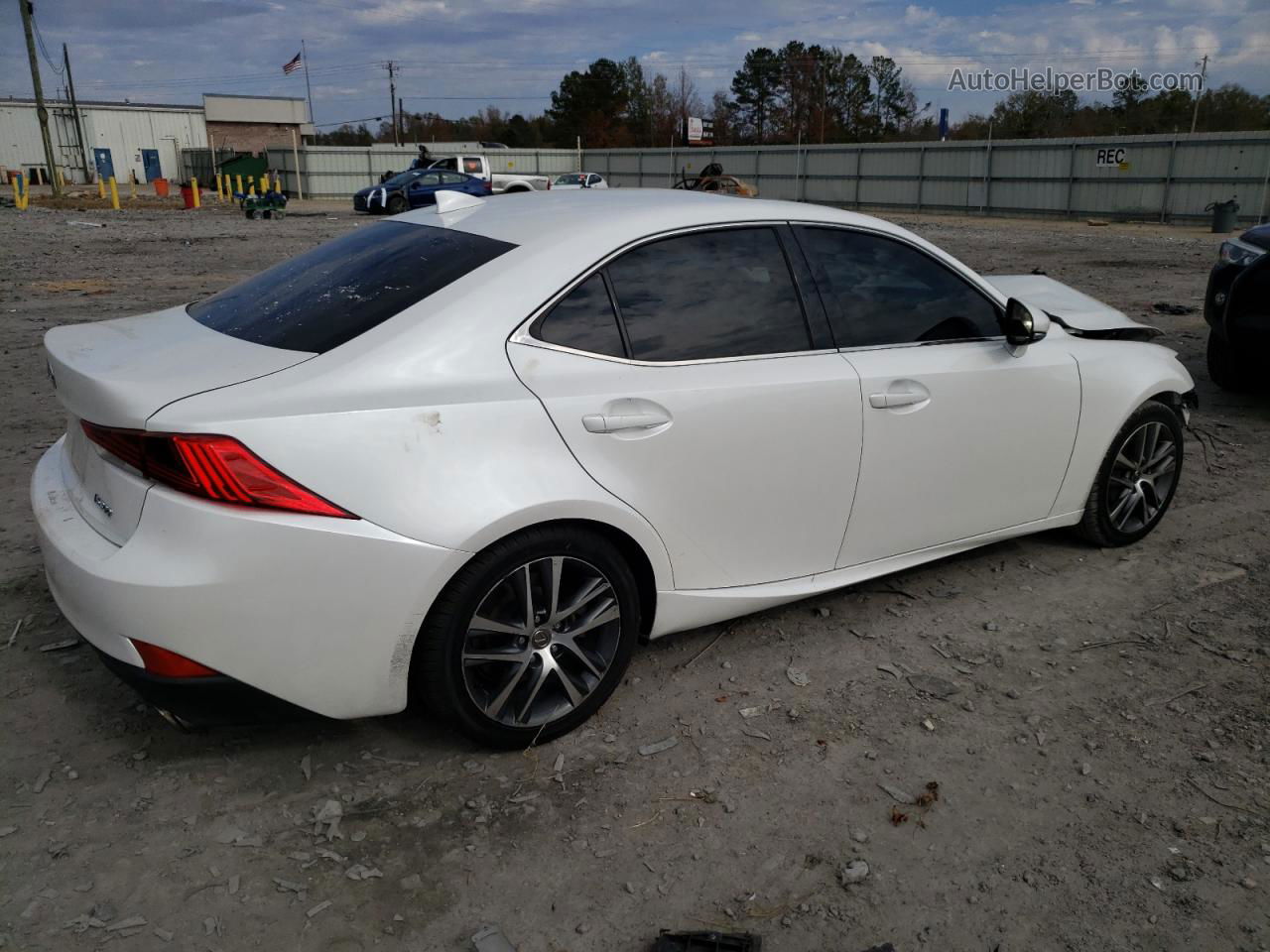 2020 Lexus Is 300 White vin: JTHAA1D29L5108674