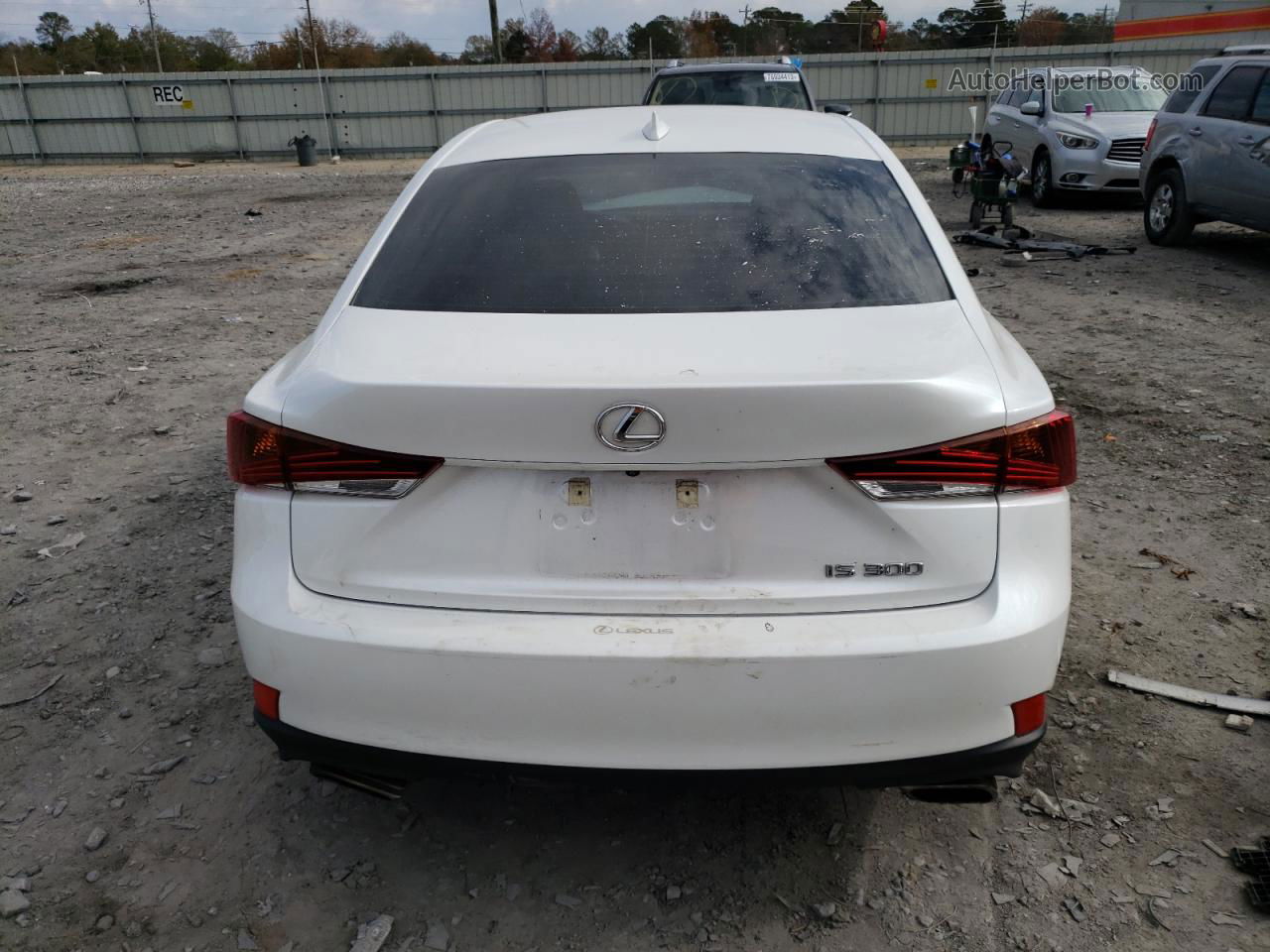 2020 Lexus Is 300 White vin: JTHAA1D29L5108674