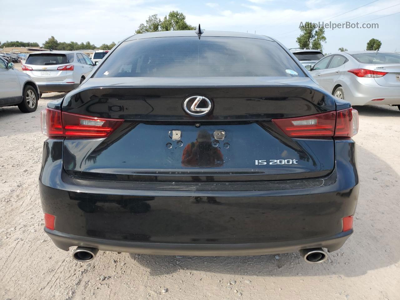 2016 Lexus Is 200t Black vin: JTHBA1D20G5007694