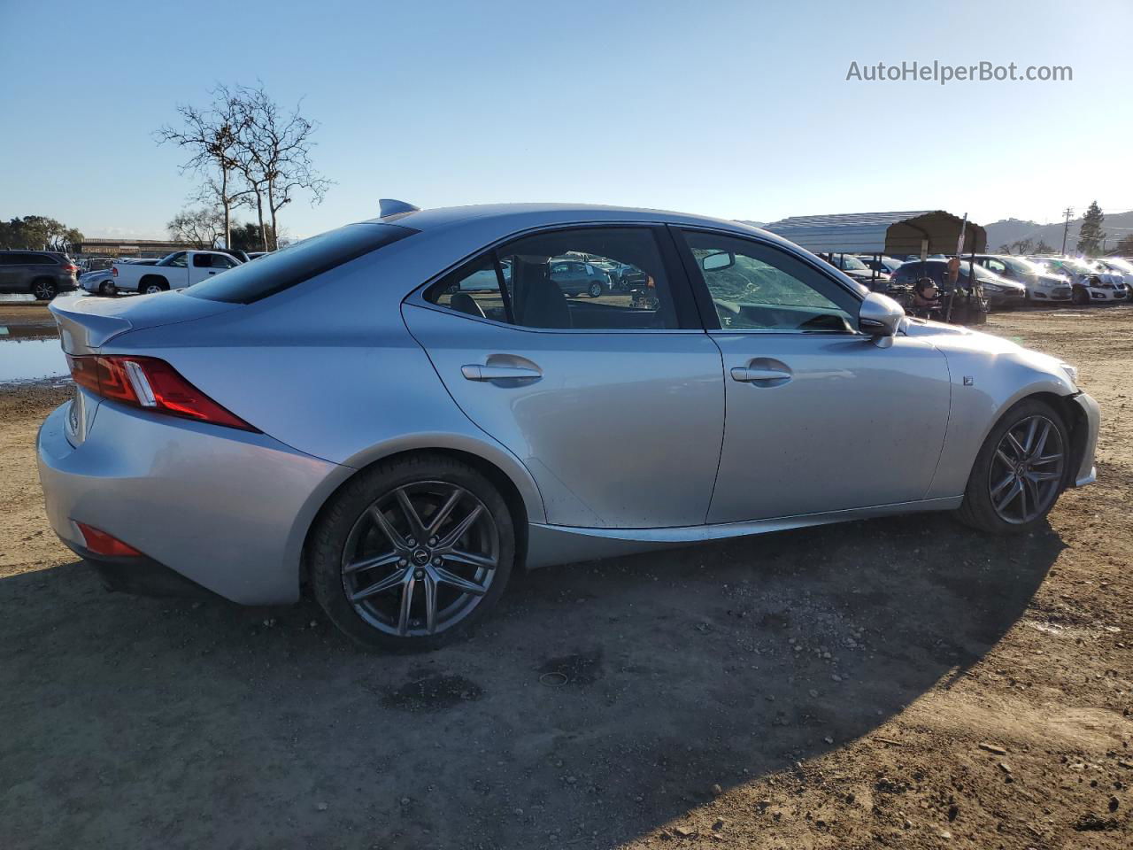 2016 Lexus Is 200t Silver vin: JTHBA1D20G5008604