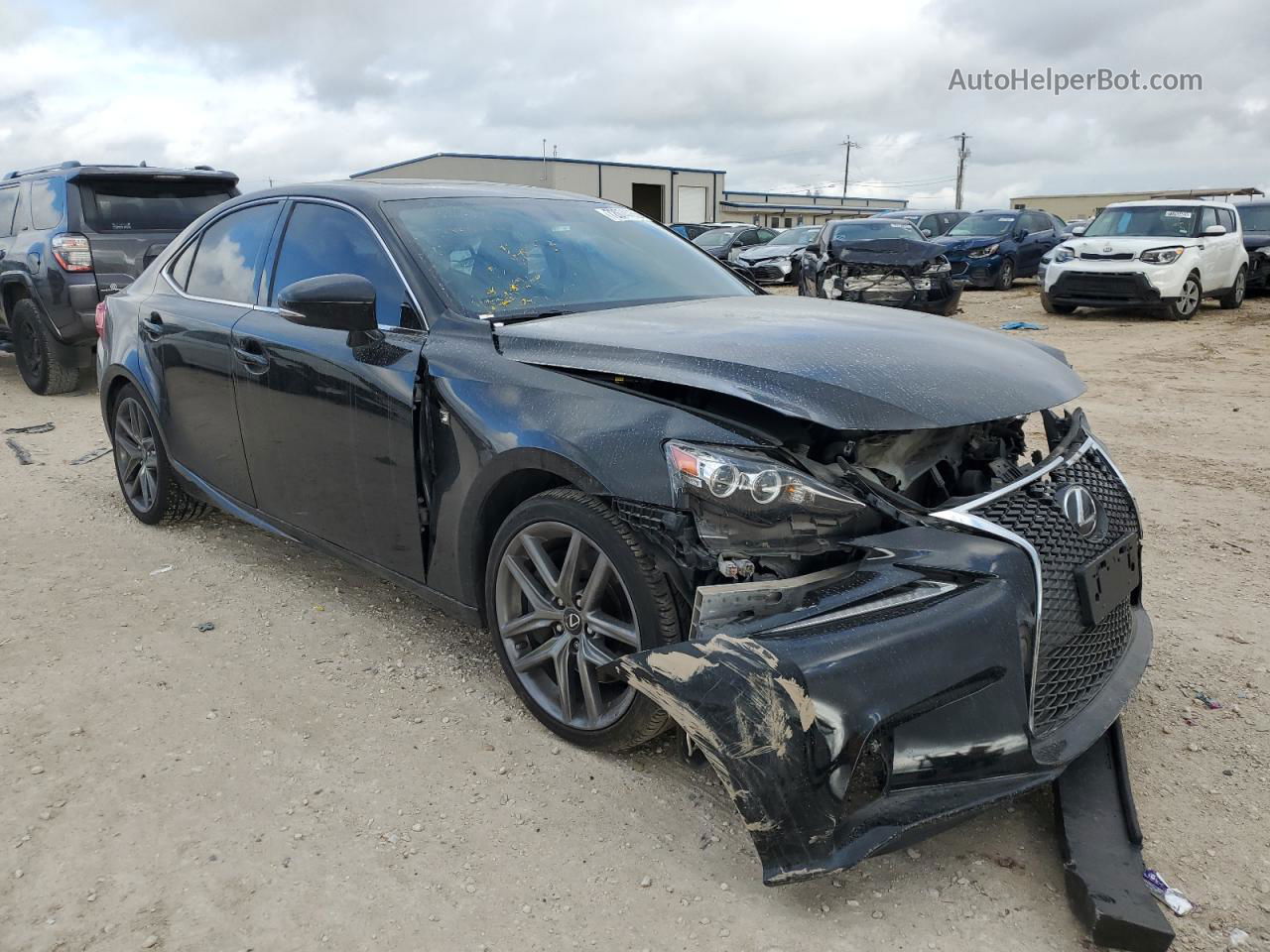 2016 Lexus Is 200t Black vin: JTHBA1D20G5020462