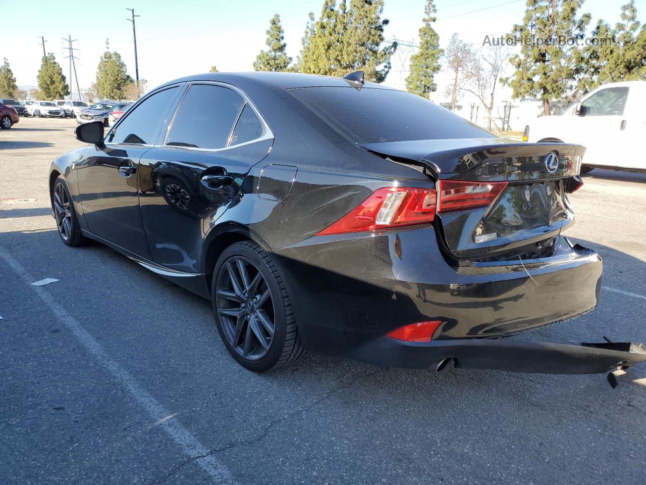 2016 Lexus Is 200t Black vin: JTHBA1D20G5038413