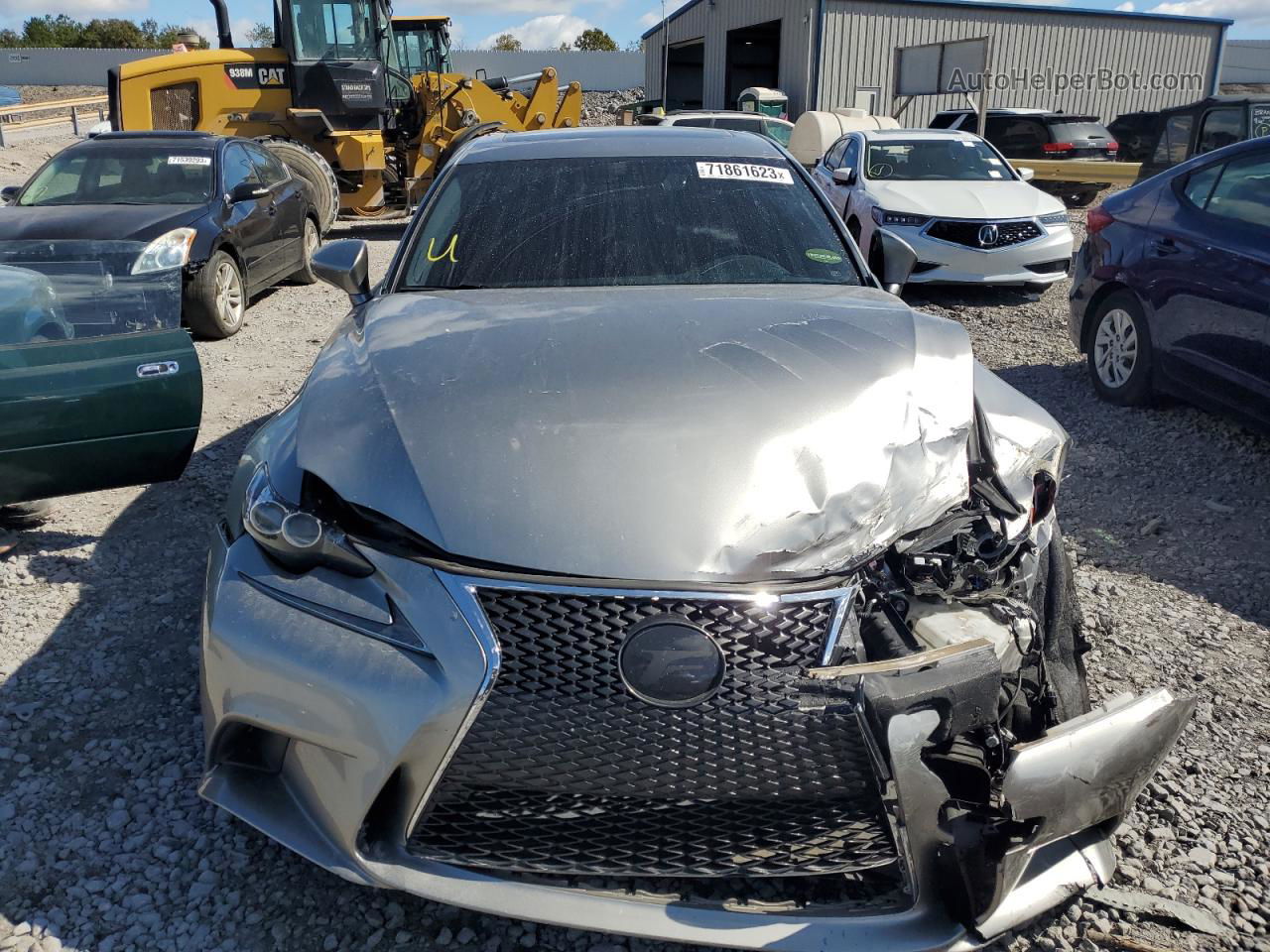 2016 Lexus Is 200t Silver vin: JTHBA1D21G5004352