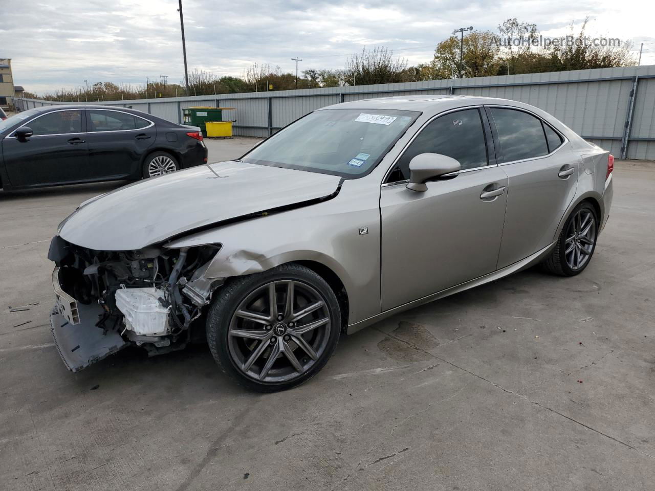 2016 Lexus Is 200t Silver vin: JTHBA1D21G5006666