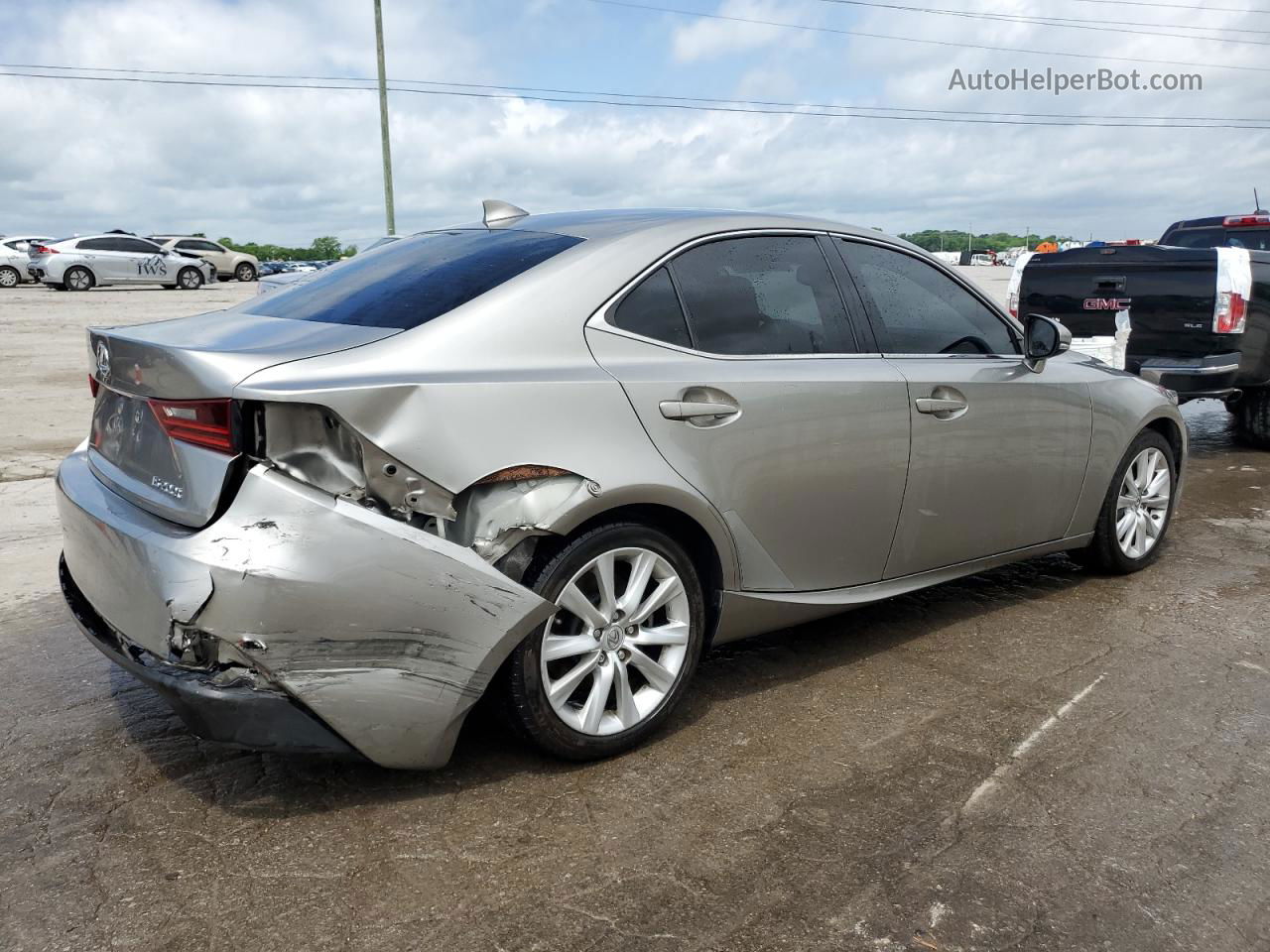 2016 Lexus Is 200t Silver vin: JTHBA1D22G5003064