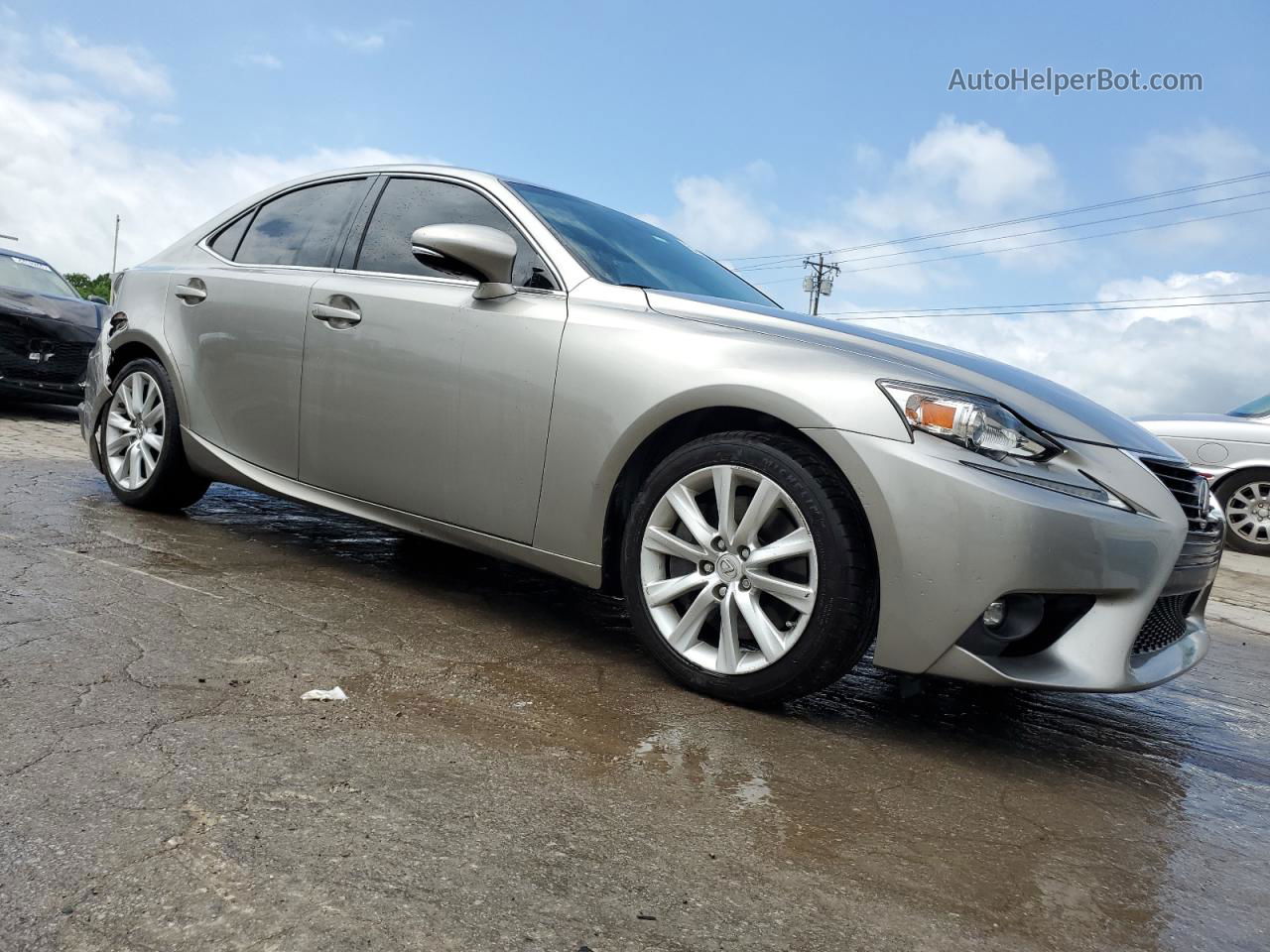 2016 Lexus Is 200t Silver vin: JTHBA1D22G5003064