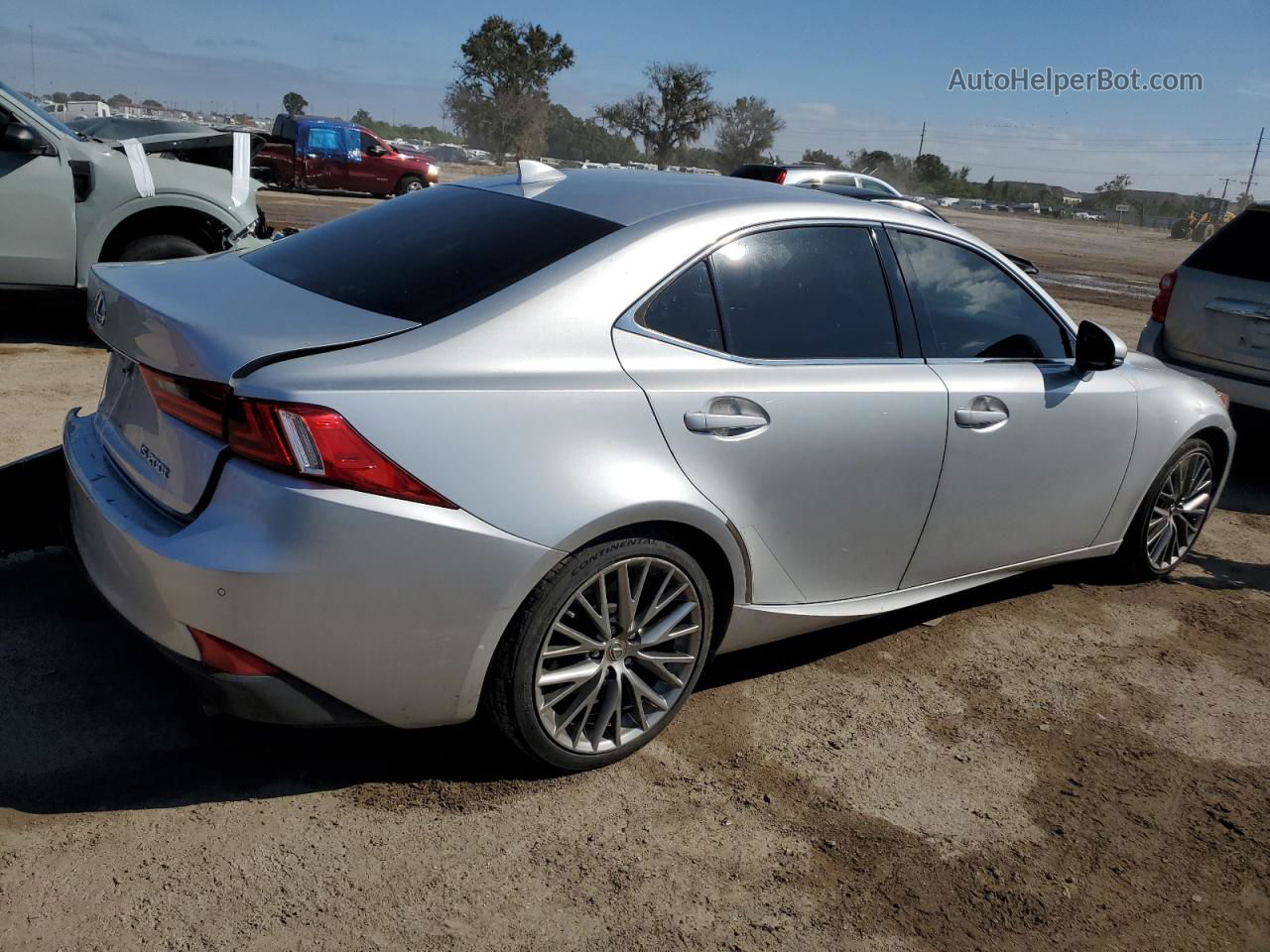 2016 Lexus Is 200t Silver vin: JTHBA1D22G5010239