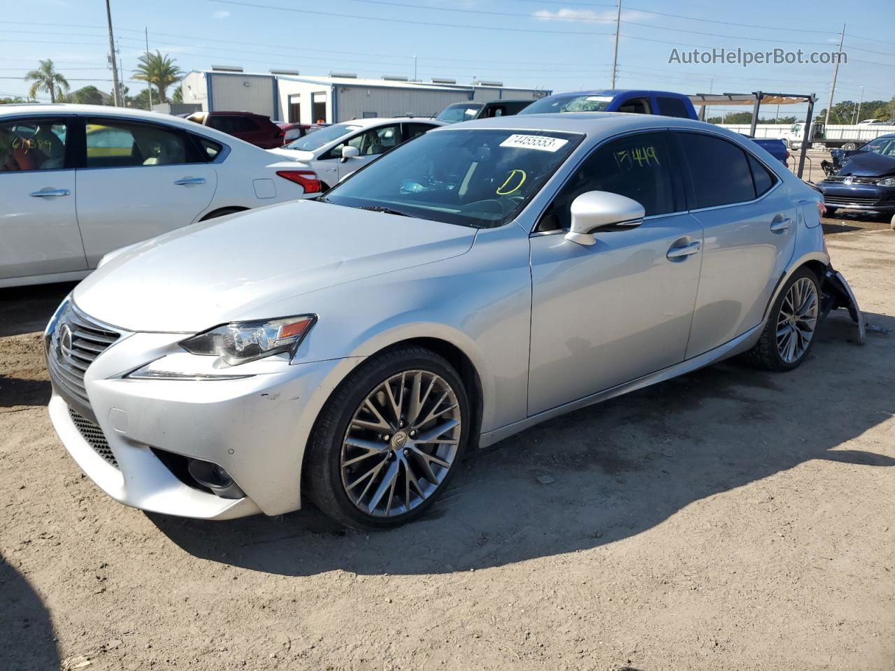 2016 Lexus Is 200t Silver vin: JTHBA1D22G5010239