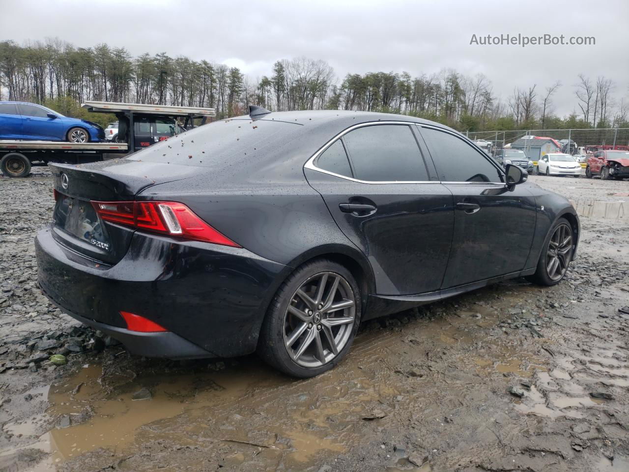 2016 Lexus Is 200t Black vin: JTHBA1D23G5003557