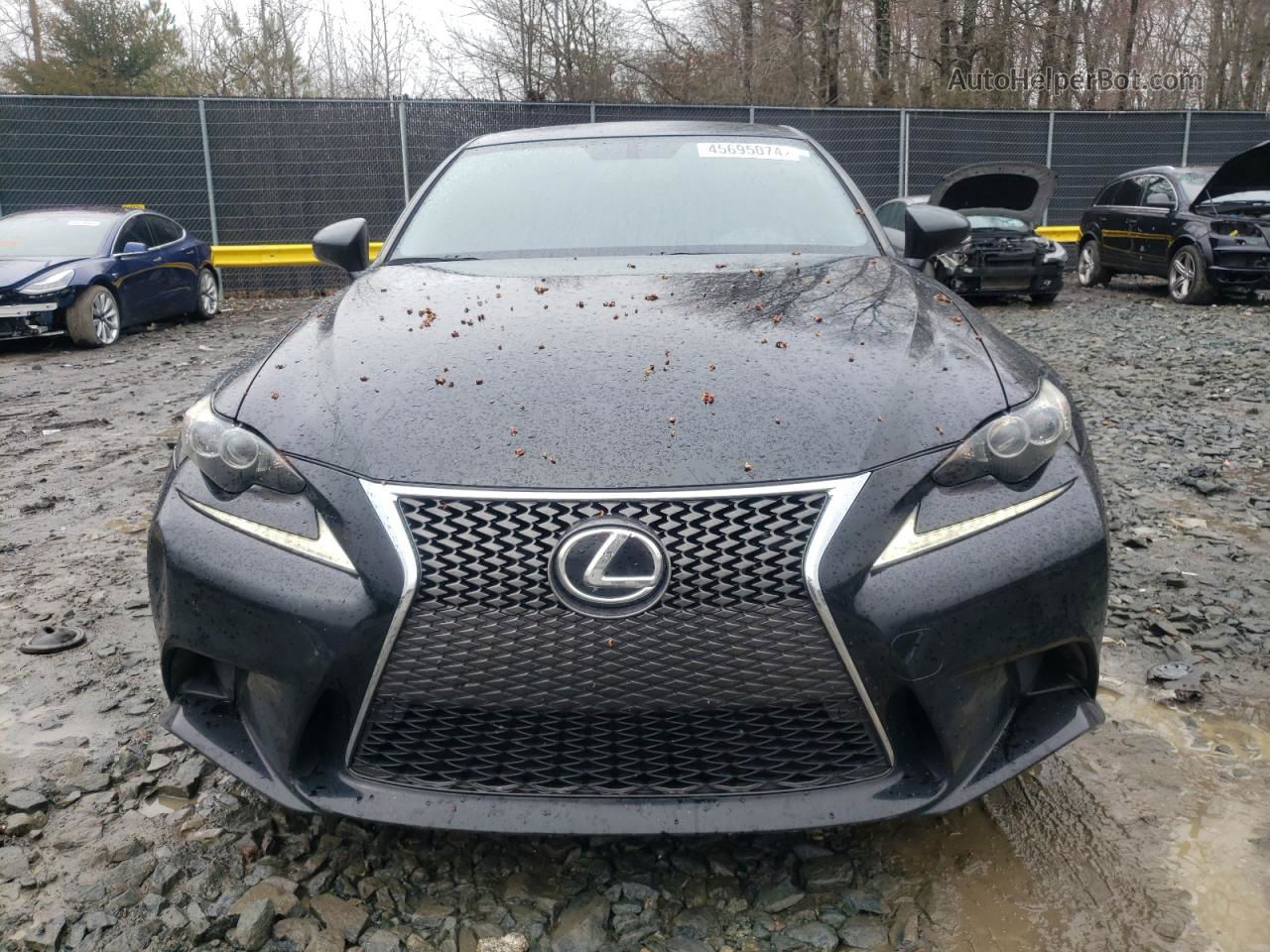 2016 Lexus Is 200t Black vin: JTHBA1D23G5003557