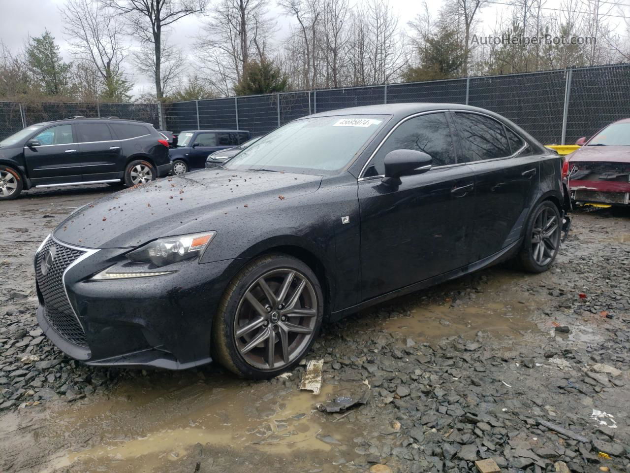 2016 Lexus Is 200t Black vin: JTHBA1D23G5003557