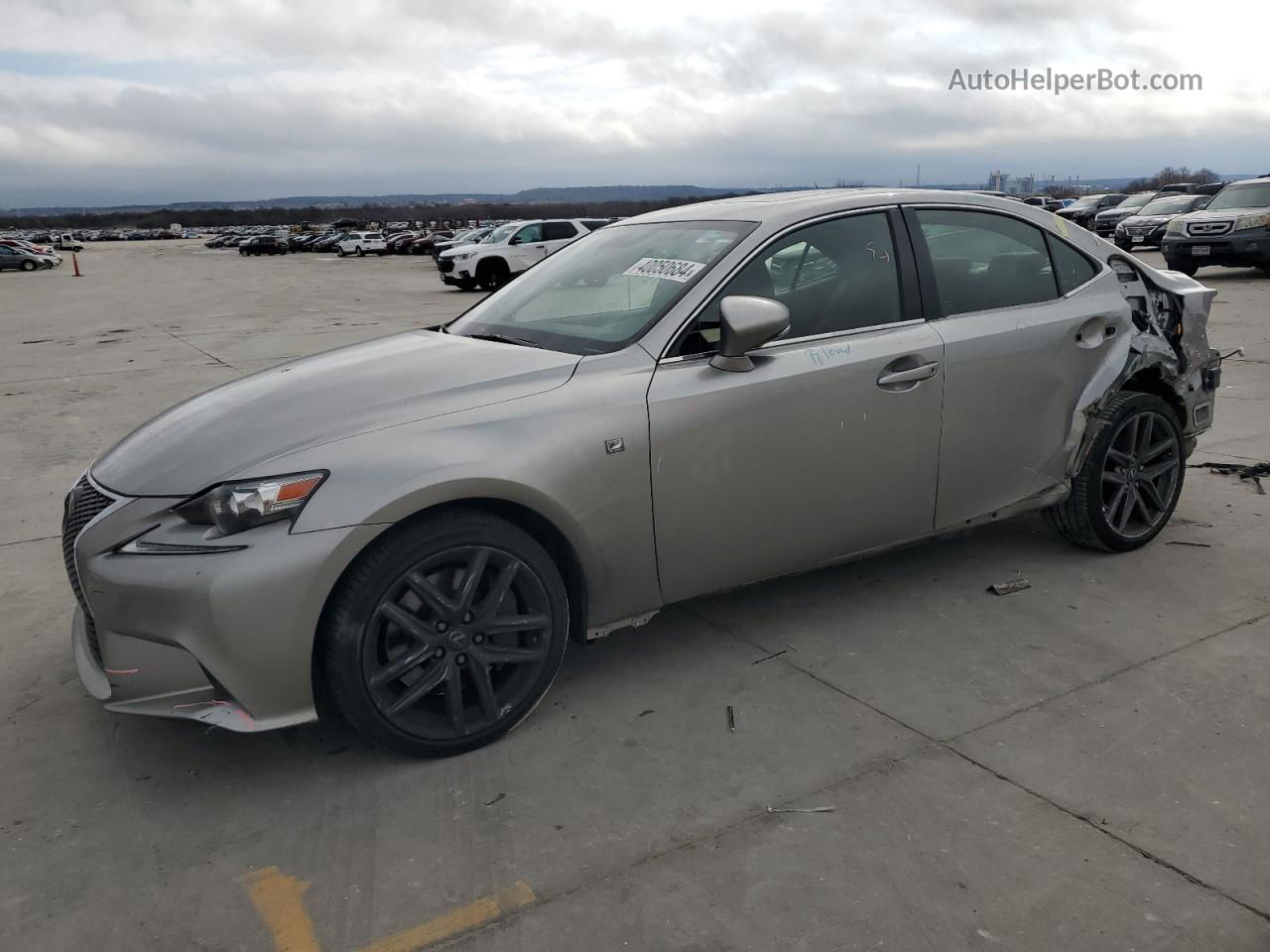 2016 Lexus Is 200t Серый vin: JTHBA1D23G5007933