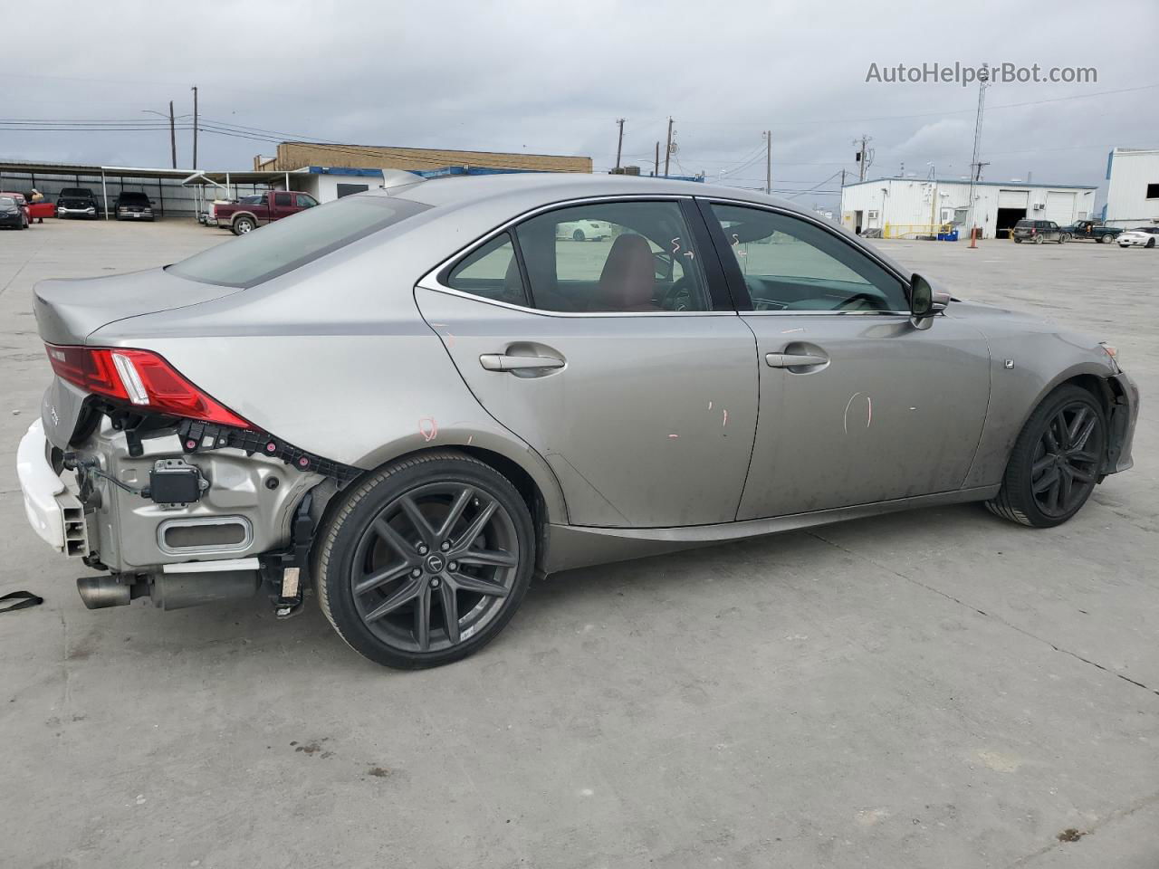 2016 Lexus Is 200t Gray vin: JTHBA1D23G5007933