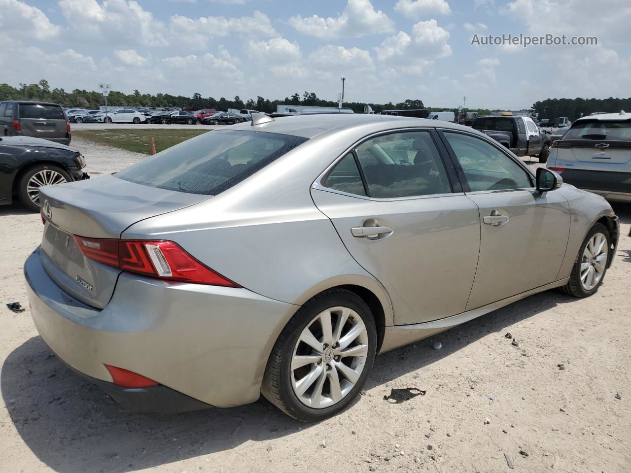 2016 Lexus Is 200t Silver vin: JTHBA1D23G5027261