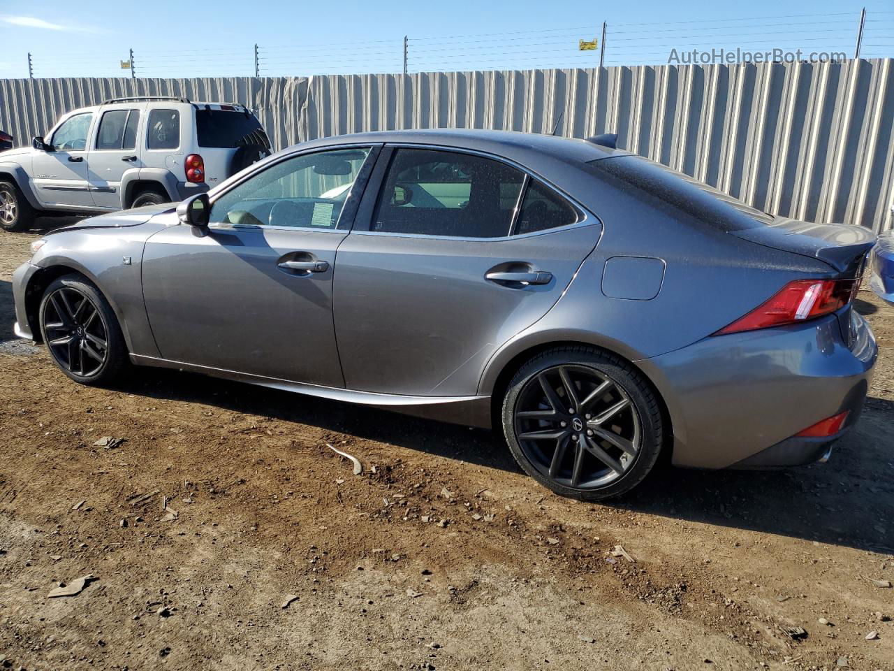 2016 Lexus Is 200t Charcoal vin: JTHBA1D24G5023851